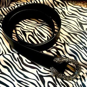 Gucci Dionysus Embellished Black Belt